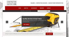 Desktop Screenshot of constructionquotient.com