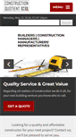 Mobile Screenshot of constructionquotient.com